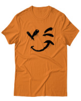 T-Shirt Αντρικό - Graffiti Mood - Color Thumbnail Πορτοκαλί