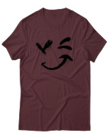 T-Shirt Αντρικό - Graffiti Mood - Color Thumbnail Μπορντό