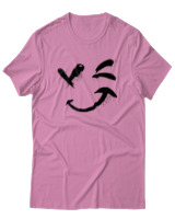 T-Shirt Αντρικό - Graffiti Mood - Color Thumbnail Ροζ