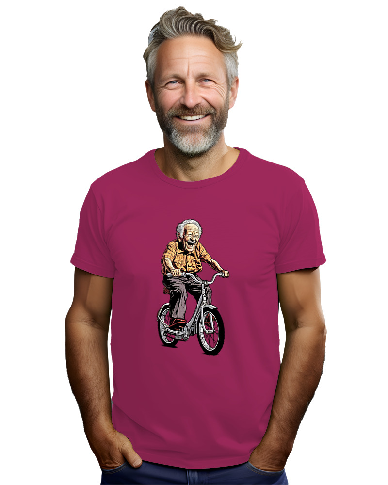 Grandpa Bicycling - Image 2