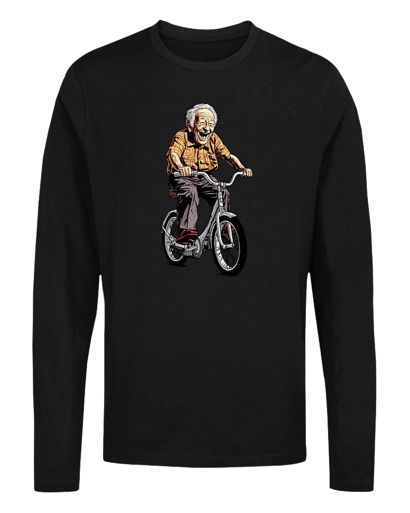 Grandpa Bicycling