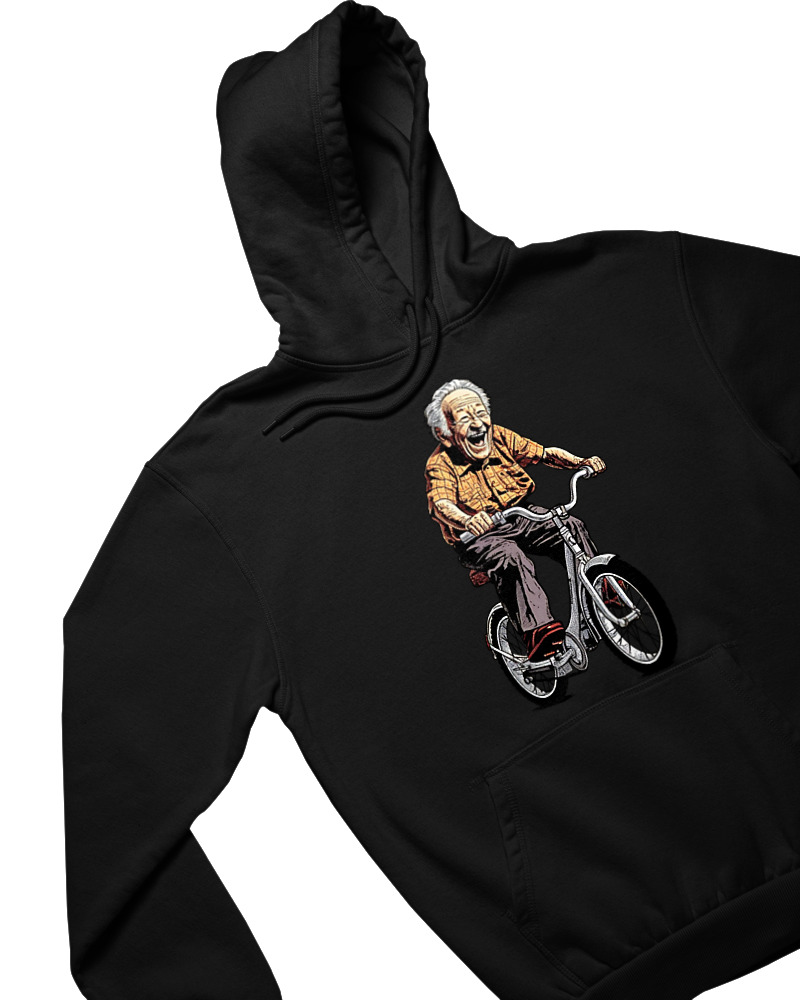Grandpa Bicycling - Image 1