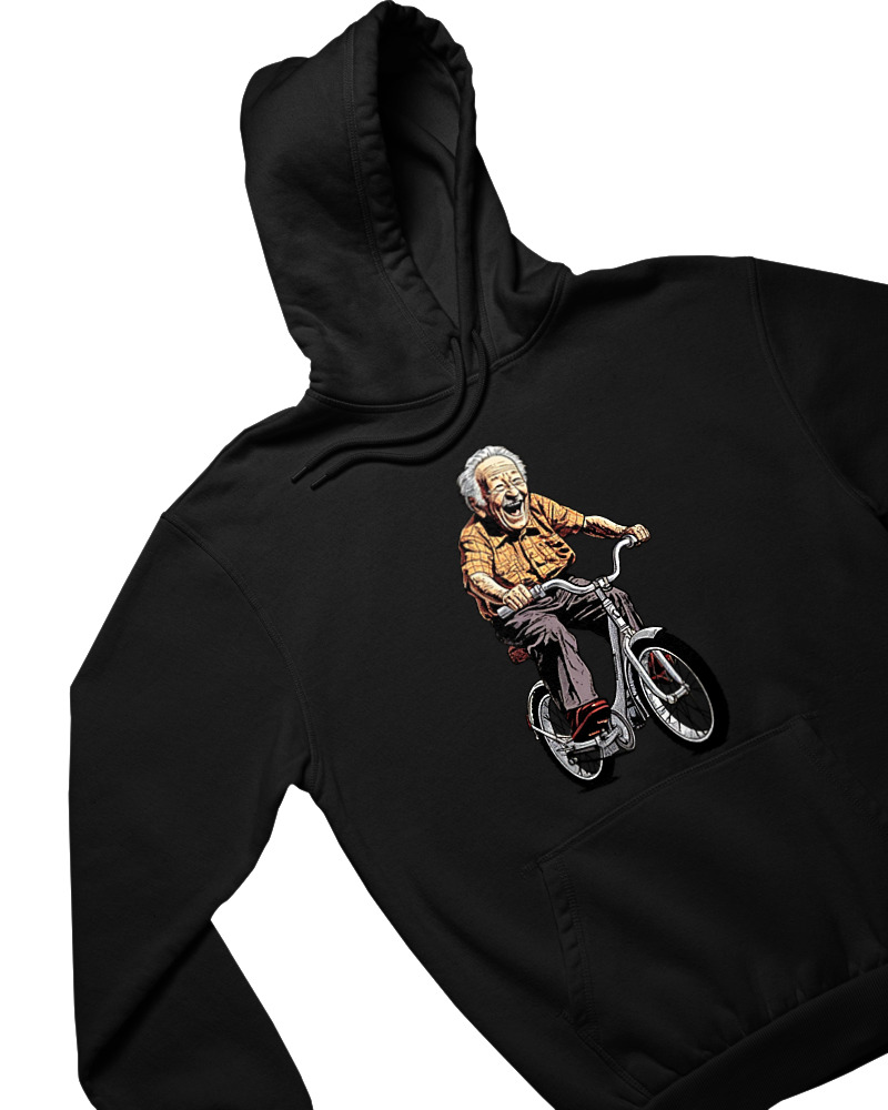 Grandpa Bicycling - Image 1