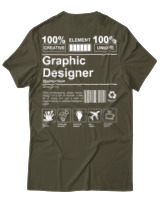 T-Shirt Αντρικό - Graphic Designer - Color Thumbnail Χακί