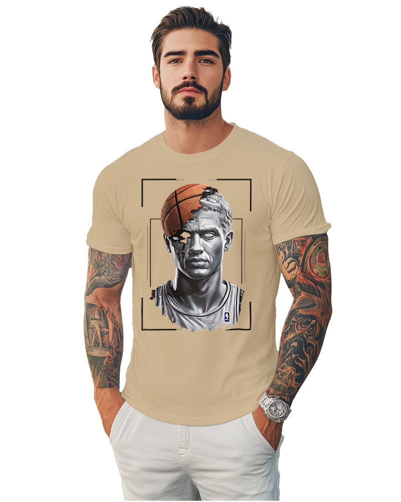 Greek Statue Basketball Player - Image 1