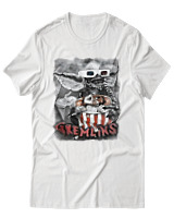 T-Shirt Αντρικό - Gremlins - Color Thumbnail Άσπρο