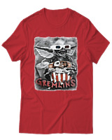 T-Shirt Αντρικό - Gremlins - Color Thumbnail Κόκκινο