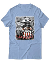 T-Shirt Αντρικό - Gremlins - Color Thumbnail Γαλάζιο