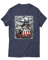 T-Shirt Αντρικό - Gremlins - Color Thumbnail Μπλε Γκρι