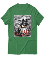 T-Shirt Αντρικό - Gremlins - Color Thumbnail Πράσινο