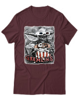 T-Shirt Αντρικό - Gremlins - Color Thumbnail Μπορντό