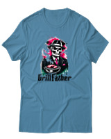 T-Shirt Αντρικό - Grillfather - Color Thumbnail Τιρκουάζ