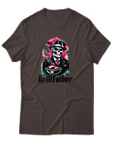 T-Shirt Αντρικό - Grillfather - Color Thumbnail Καφέ