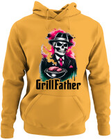 Φούτερ με κουκούλα - Grillfather - Color Thumbnail Κίτρινο Χρυσό