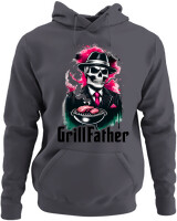 Φούτερ με κουκούλα - Grillfather - Color Thumbnail Ανθρακί