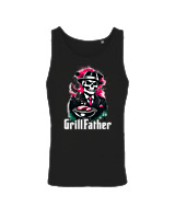 Αμάνικο Μπλουζάκι Αντρικό - Grillfather - Color Thumbnail Μαύρο
