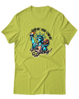 T-Shirt Αντρικό - Grillin And Chillin - Color Thumbnail Λαχανί