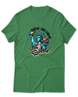 T-Shirt Αντρικό - Grillin And Chillin - Color Thumbnail Πράσινο