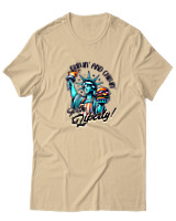T-Shirt Αντρικό - Grillin And Chillin - Color Thumbnail Μπεζ