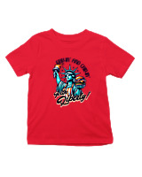 T-Shirt  Παιδικό - Grillin And Chillin - Color Thumbnail Κόκκινο