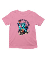 T-Shirt  Παιδικό - Grillin And Chillin - Color Thumbnail Ροζ