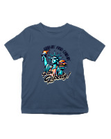 T-Shirt  Παιδικό - Grillin And Chillin - Color Thumbnail Σκούρο Μπλε