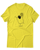 T-Shirt Αντρικό - Groovy - Color Thumbnail Κίτρινο