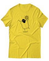 T-Shirt Αντρικό - Groovy - Color Thumbnail Χρυσό Κίτρινο