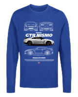 Μακρυμάνικο Μακό Αντρικό - GTR Nismo - Color Thumbnail Μπλε Ρουά