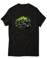T-Shirt Αντρικό - GTR32 Godzilla - Color Thumbnail Μαύρο