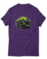 T-Shirt Αντρικό - GTR32 Godzilla - Color Thumbnail Σκούρο Μωβ