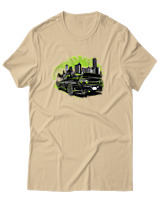 T-Shirt Αντρικό - GTR32 Godzilla - Color Thumbnail Μπεζ