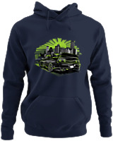 Φούτερ με κουκούλα - GTR32 Godzilla - Color Thumbnail Navy Blue