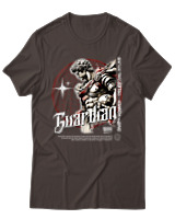 T-Shirt Αντρικό - Guardian - Color Thumbnail Καφέ