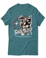 T-Shirt Αντρικό - Guardian - Color Thumbnail Μπλε Πράσινο