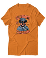 T-Shirt Αντρικό - Guarding - Color Thumbnail Πορτοκαλί