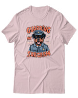 T-Shirt Αντρικό - Guarding - Color Thumbnail Απαλό Ροζ