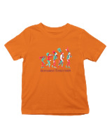 T-Shirt  Παιδικό - Guitarist Evolution - Color Thumbnail Πορτοκαλί