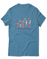 T-Shirt  Γυναικείο - Guitarist Evolution - Color Thumbnail Τυρκουάζ
