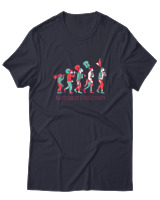 T-Shirt  Γυναικείο - Guitarist Evolution - Color Thumbnail Σκούρο Μπλέ