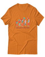 T-Shirt  Γυναικείο - Guitarist Evolution - Color Thumbnail Πορτοκαλί