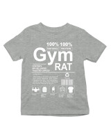 T-Shirt  - Gym Rat - Color Thumbnail Γκρι Μελανζέ