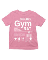 T-Shirt  - Gym Rat - Color Thumbnail Ροζ