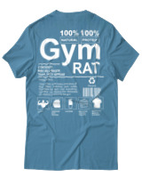 T-Shirt Αντρικό - Gym Rat - Color Thumbnail Τιρκουάζ