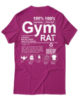 T-Shirt Αντρικό - Gym Rat - Color Thumbnail Φουξια