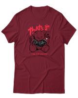 T-Shirt Αντρικό - Had Enough - Color Thumbnail Σκούρο Κόκκινο