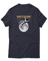 T-Shirt Αντρικό - Hang To The Moon - Color Thumbnail Σκούρο Μπλε