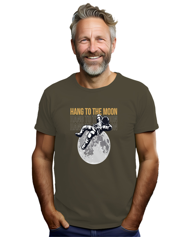 T-Shirt Αντρικό - Hang To The Moon - Image 2