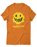 T-Shirt Αντρικό - Happiness - Color Thumbnail Πορτοκαλί