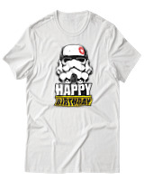 T-Shirt  Γυναικείο - Happy Birthday - Color Thumbnail Άσπρο